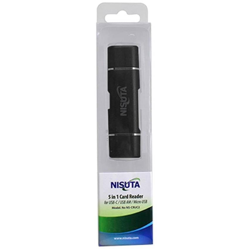 Lector Tarjeta Sd-Microsd Tipo C 3.1-Microubs-Usb Nisuta Ns-Cruc2